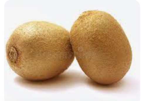 Judías verdes con agujas en conserva y 2 Kiwis por persona.